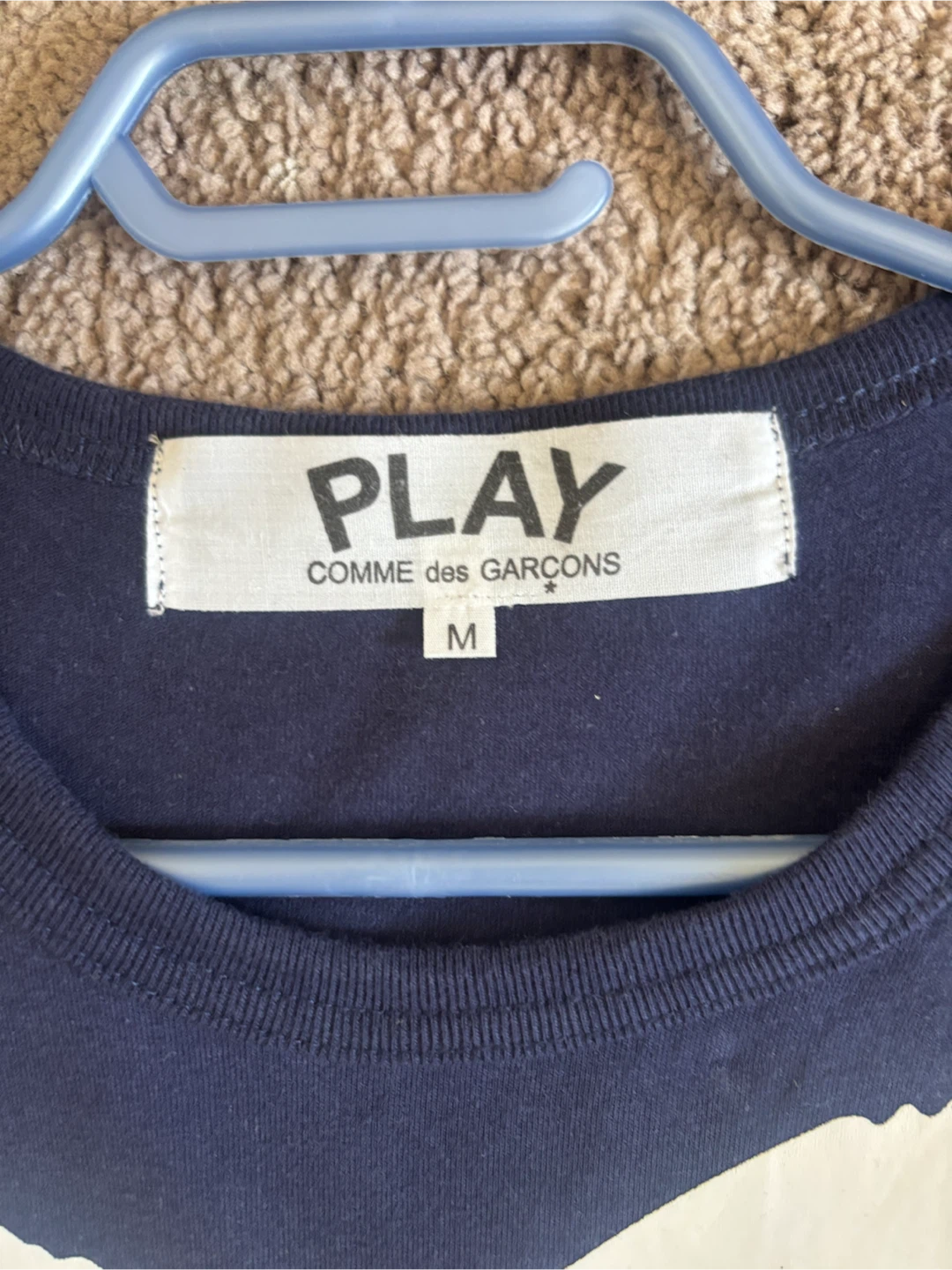❗️REP❗️Play Comme des Garçons Navy T-Shirt - photo 2