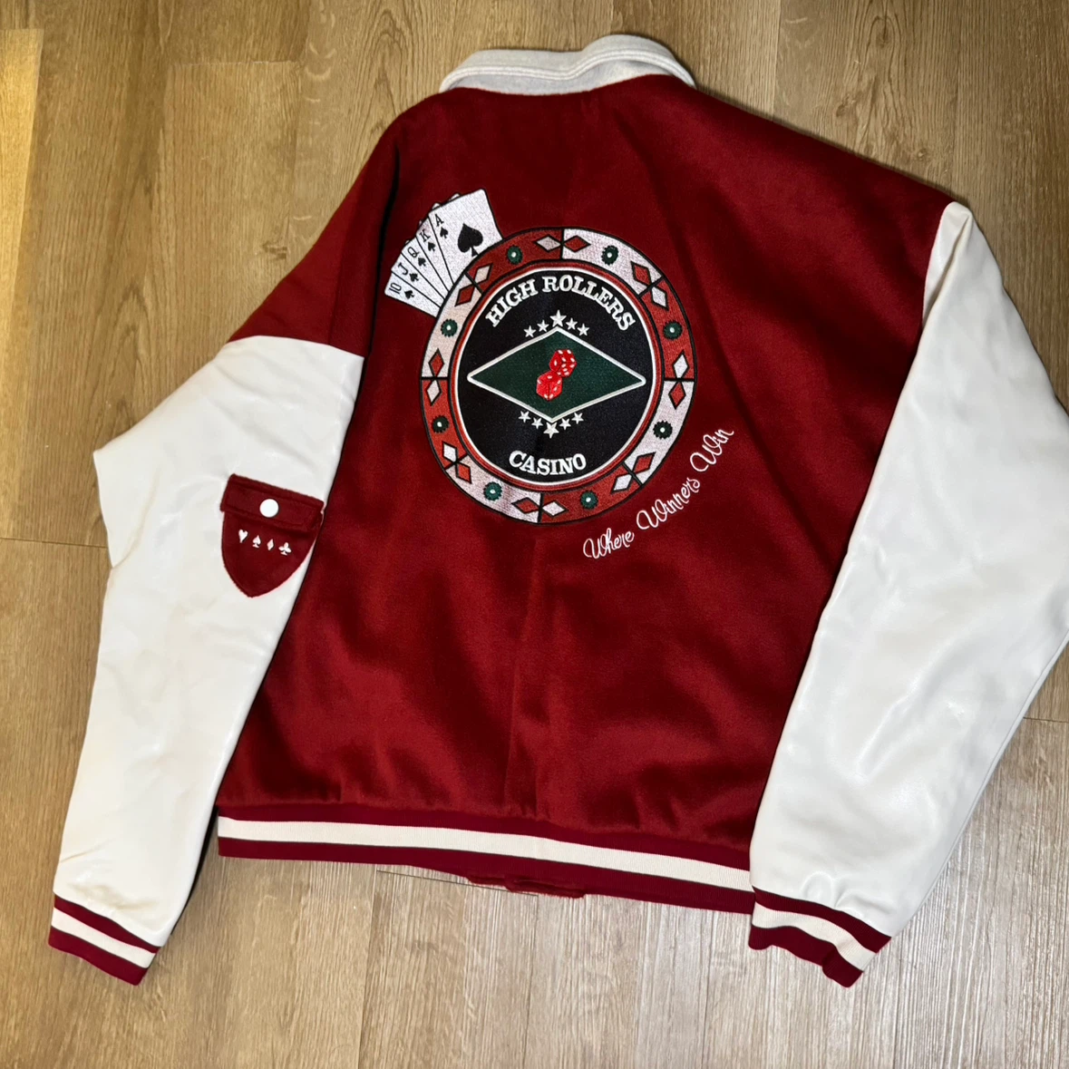High Rollers All In Varsity Jacket - photo 2