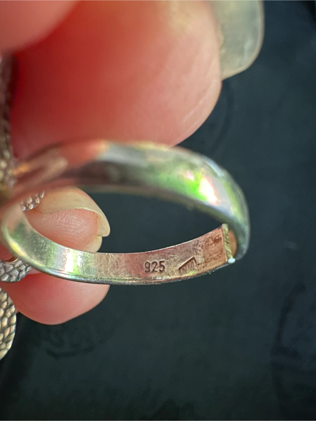 925 Sterling Silver Butterly Ring - photo 4