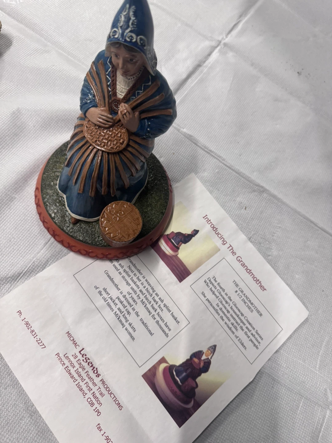 Micmac Legends The Grandmother Figurine - photo 4
