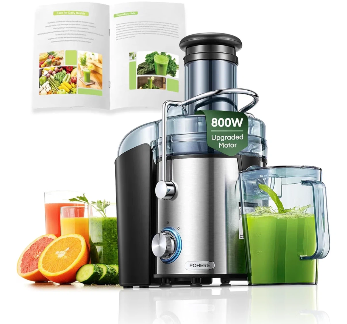 Fohere 800W Nutrition Protector Juicer Machine