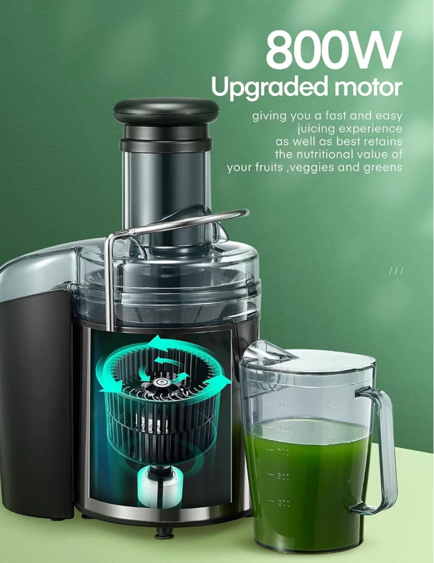 Fohere 800W Nutrition Protector Juicer Machine - photo 3