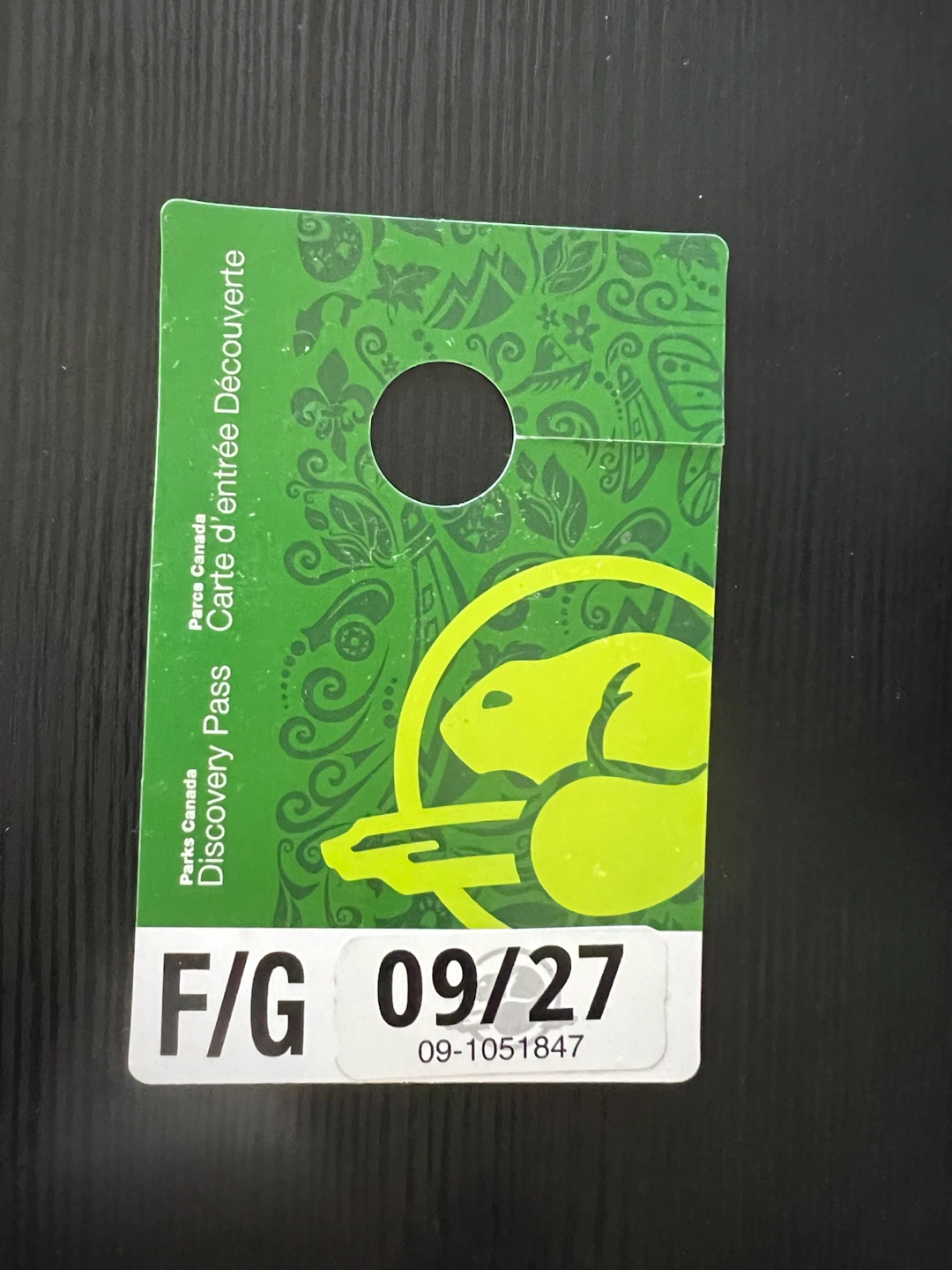 Parks Canada Discovery Pass