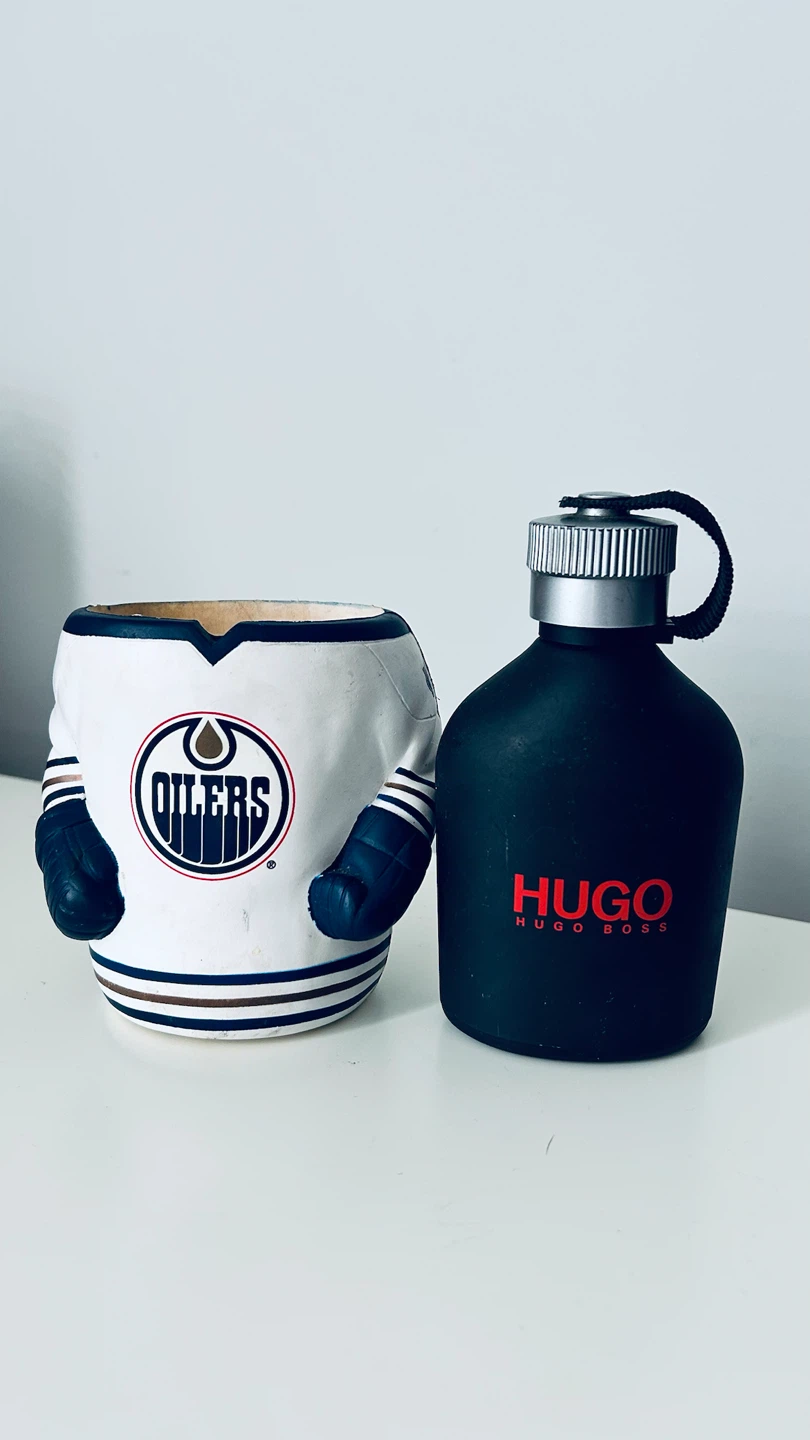 Hugo Boss HUGO Men’s Cologne + Edmonton Oilers Rubber Holder
