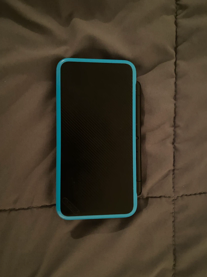 Modded Nintendo New 2DS XL Black and Turquoise - photo 2