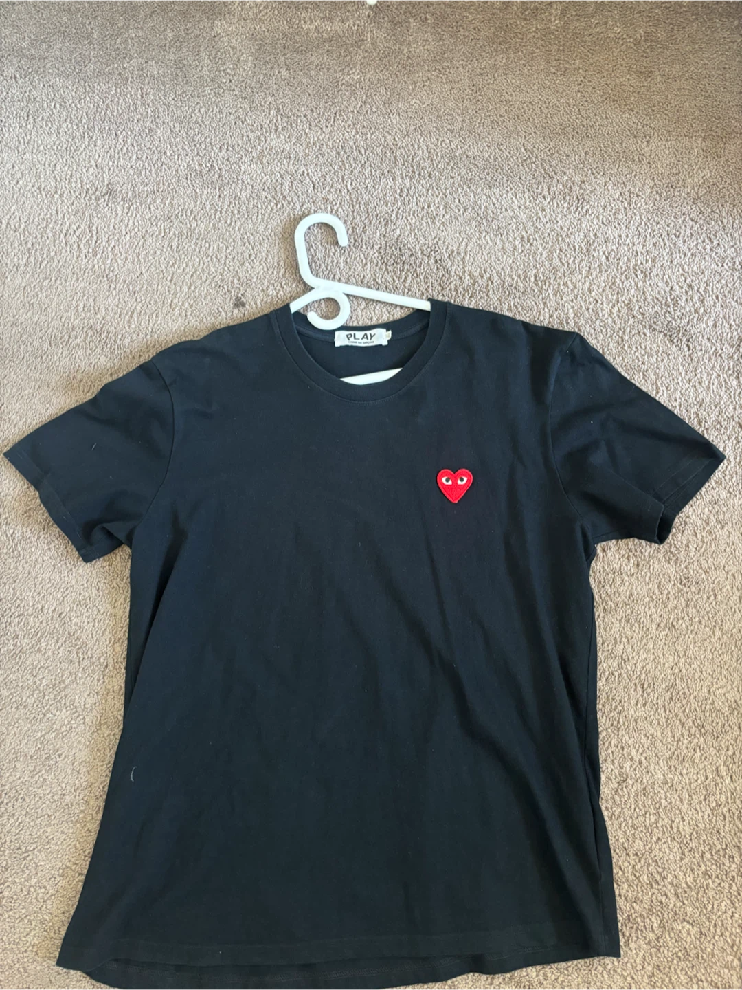 ❗️REP❗️Black Comme des Garcons PLAY T-Shirt