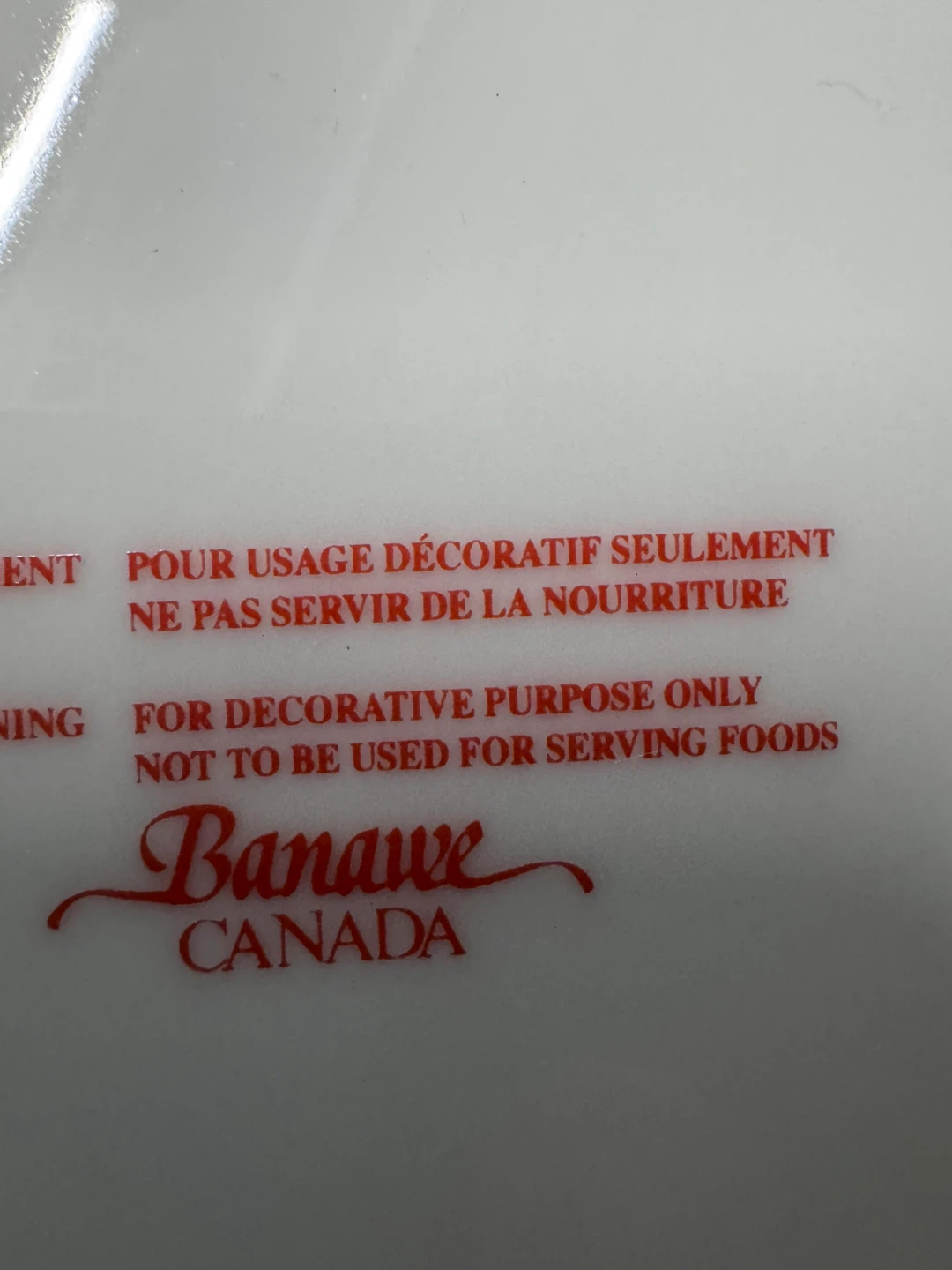 Banawe Canada Decorative Plate Whale by Jody Wilson - photo 2
