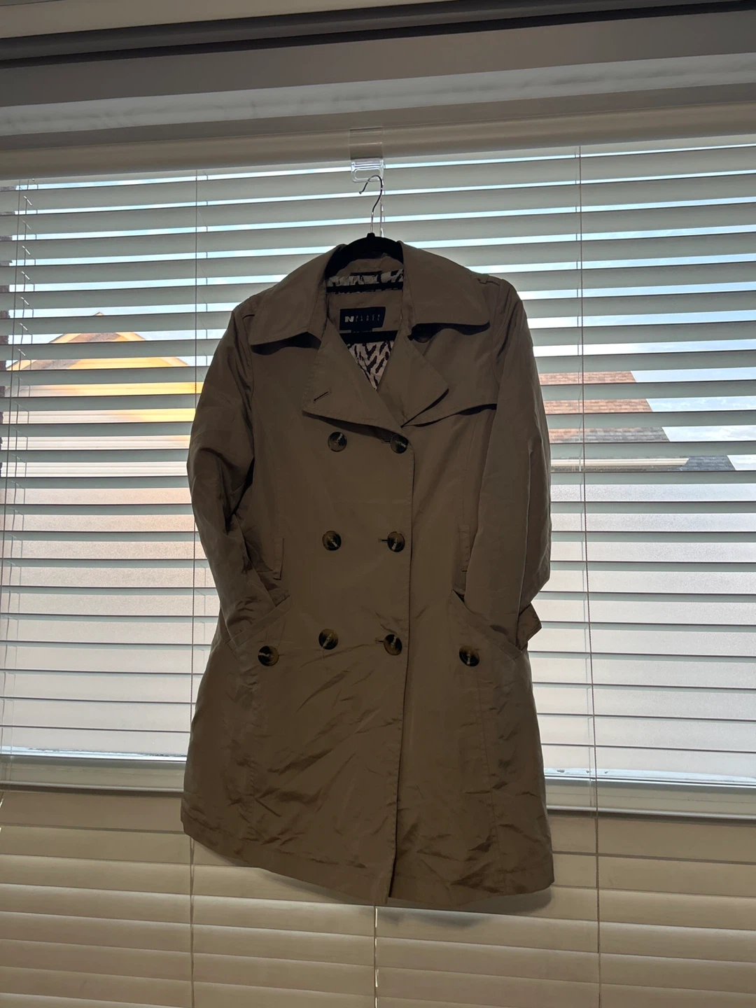Black Label Beige Trench Coat