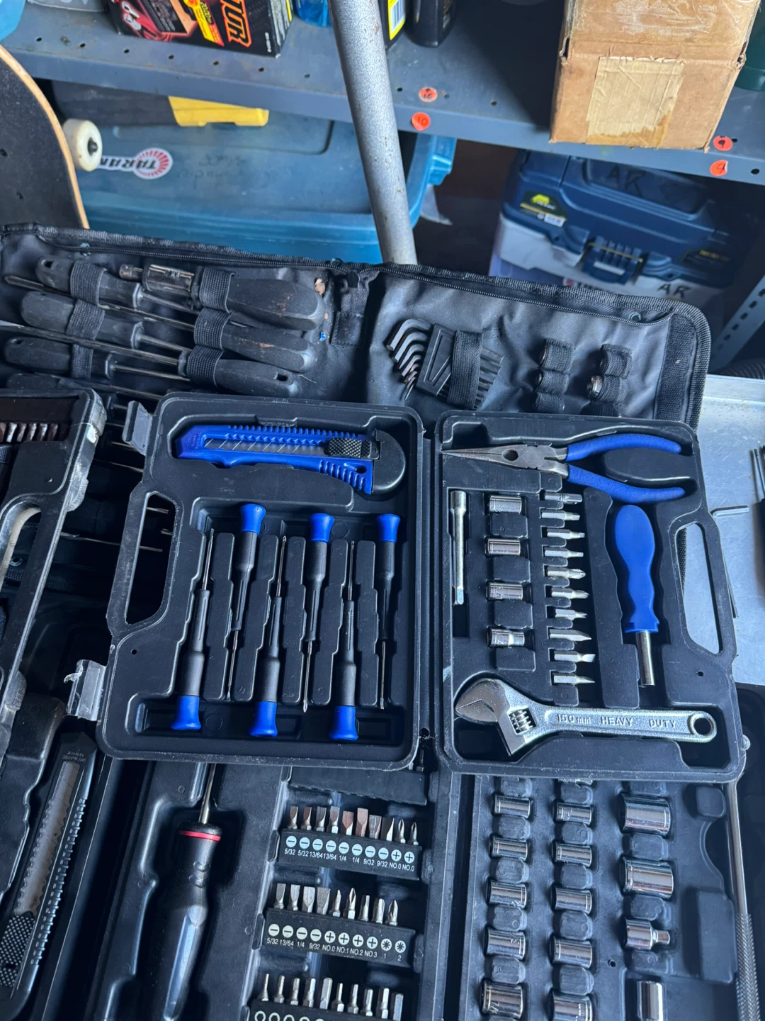 Assorted tool kits