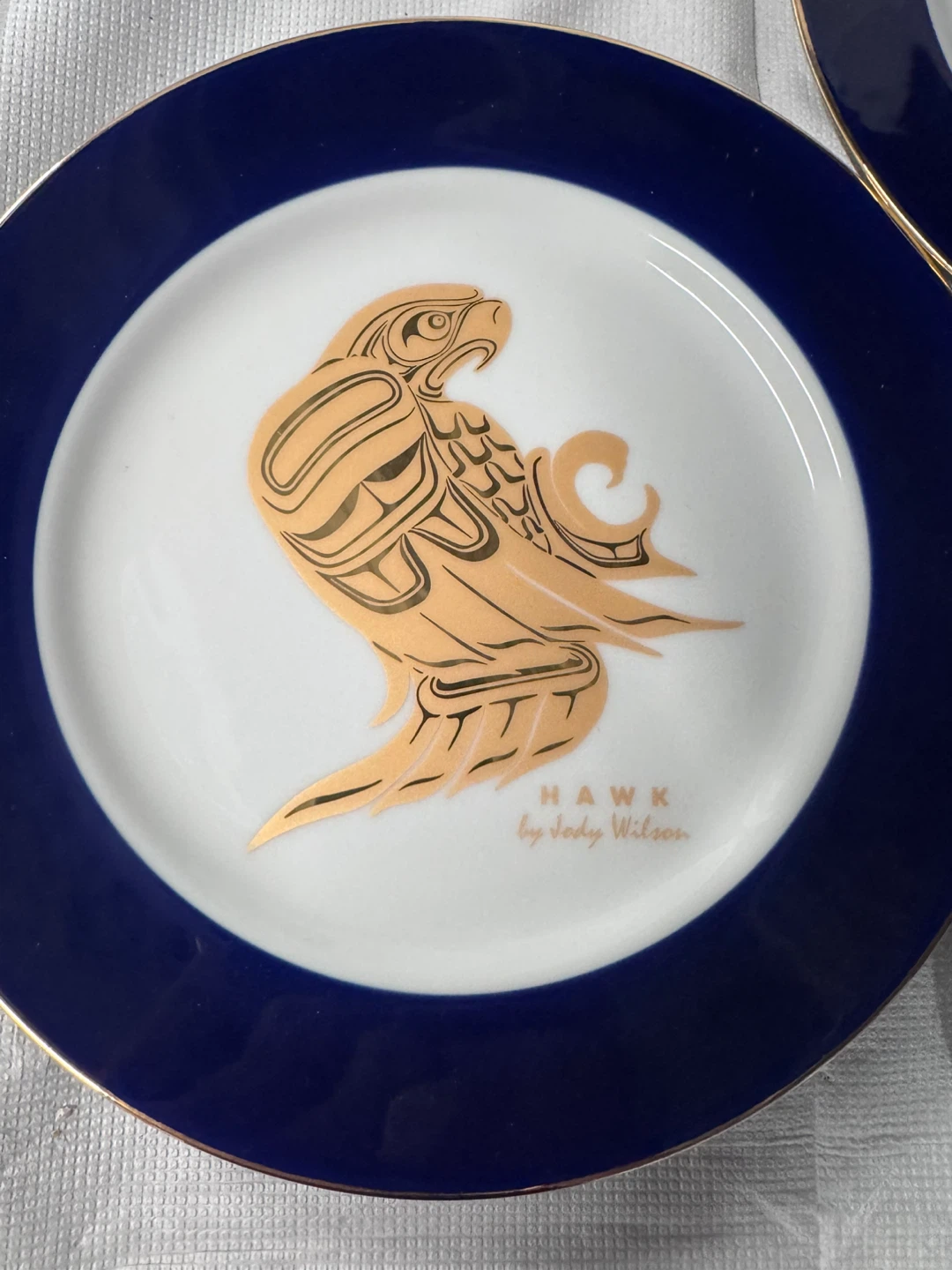 Banawe Canada Hawk Decorative Plate by Jody Wilson