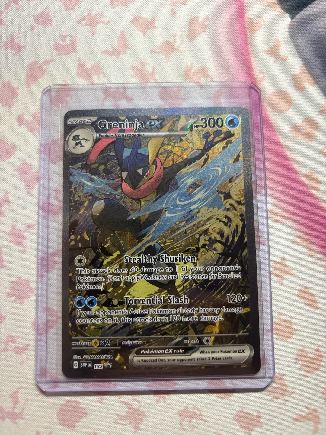 Greninja ex Pokémon Trading Card