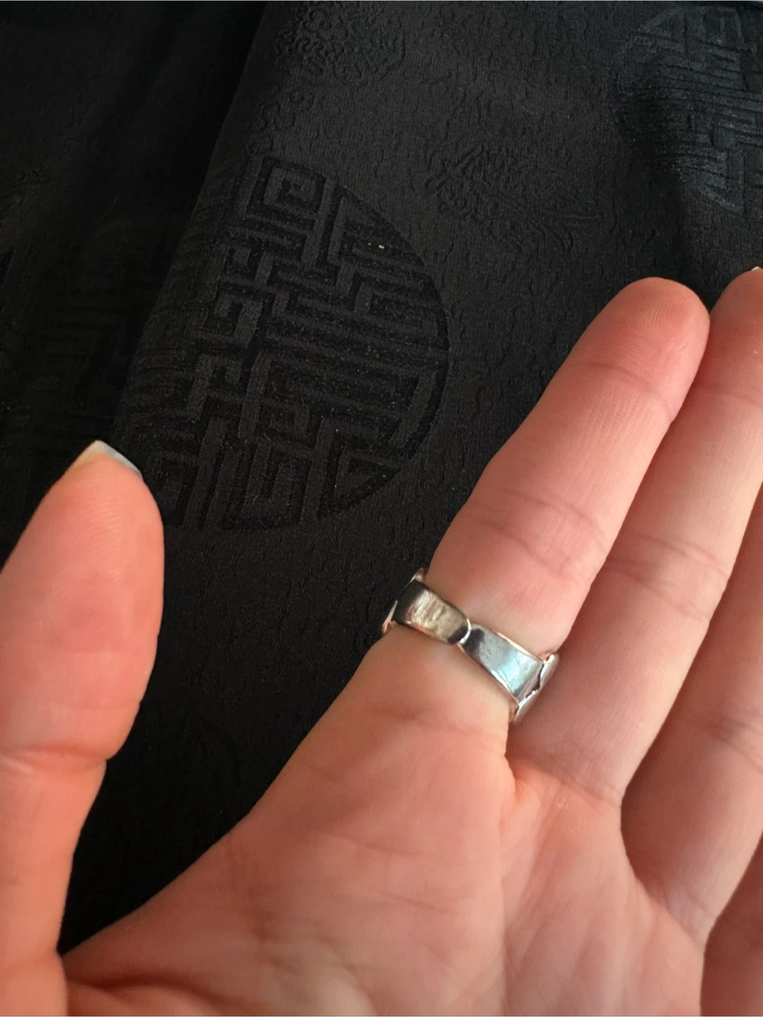 925 Silver Love motif ring - photo 2