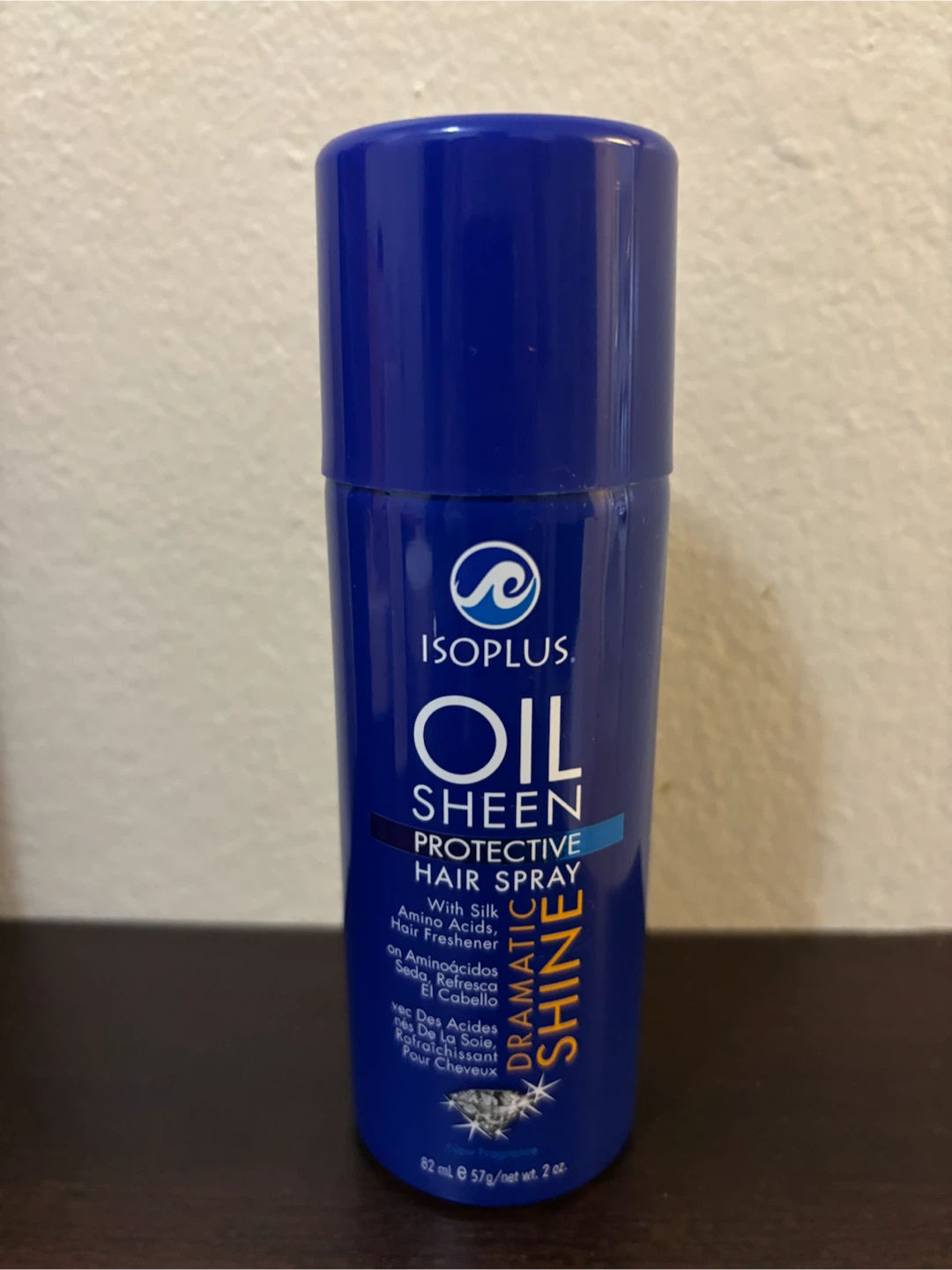 NEW-ISOPLUS Oil Sheen Protective Hair Spray 2 oz