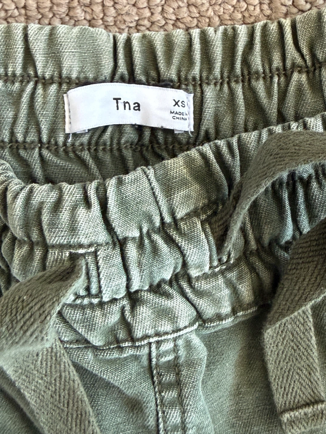 Tna Cargo Joggers Olive Green - photo 2
