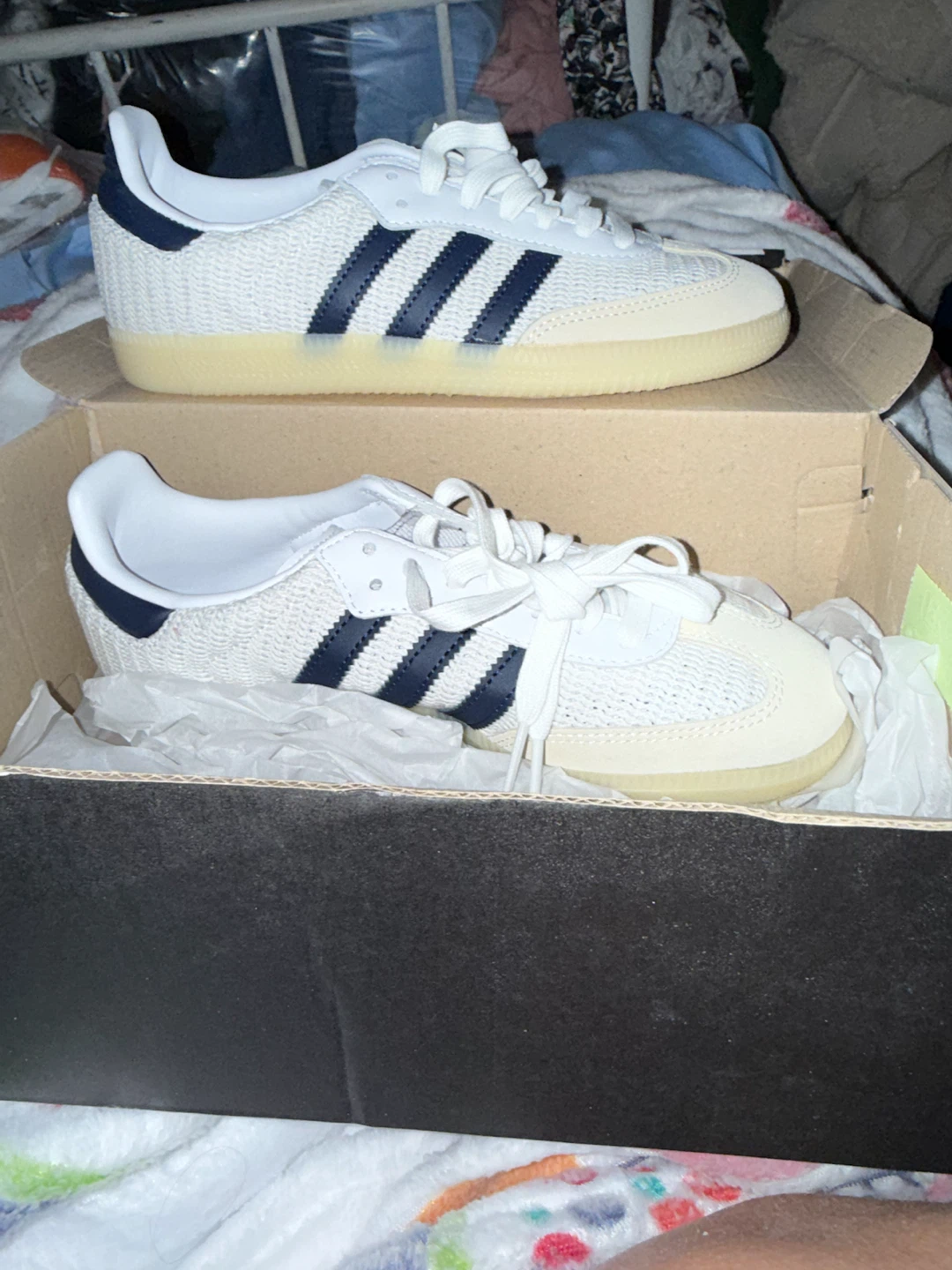 Adidas Samba OG White Navy