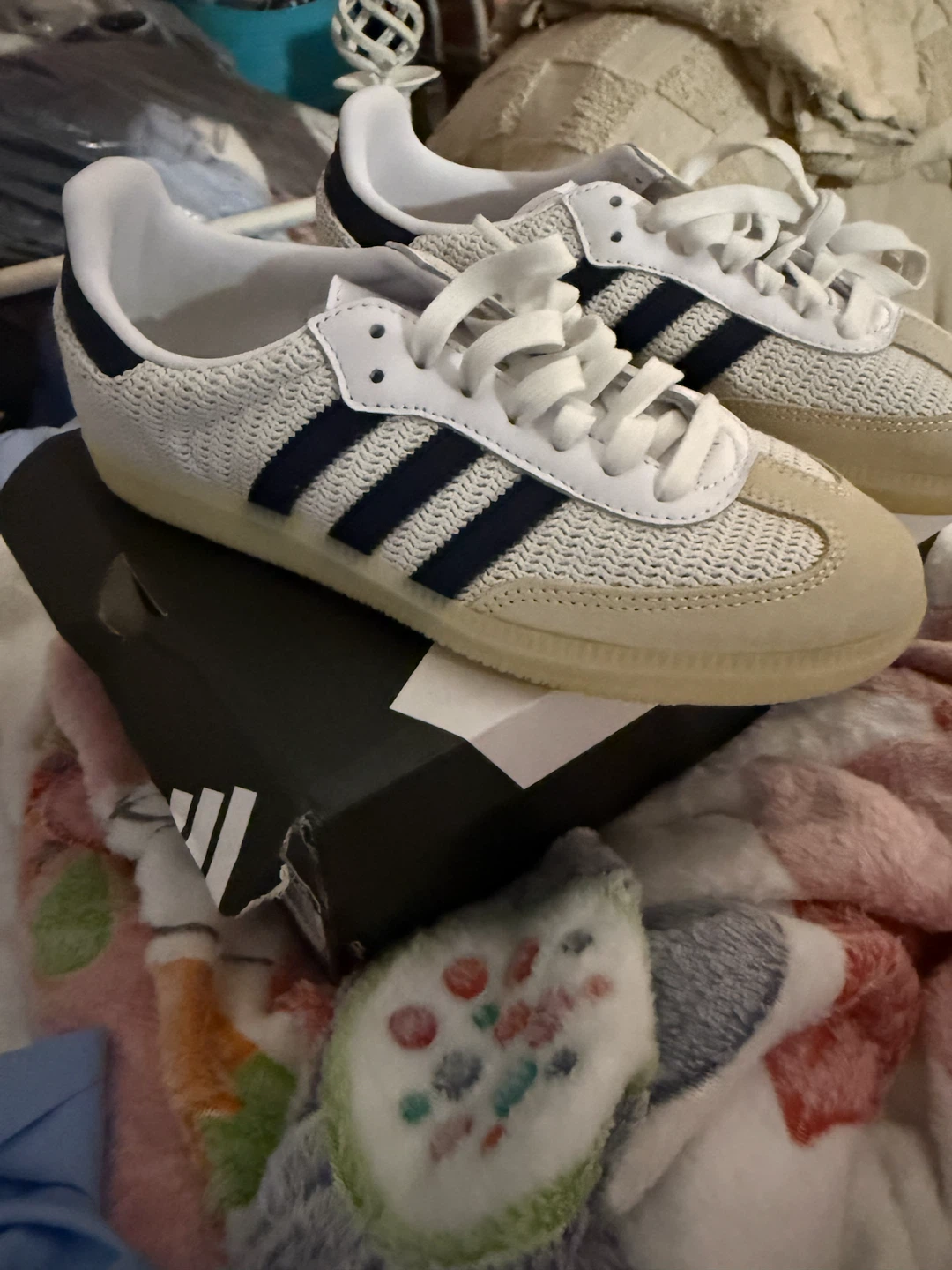 Adidas Samba OG White Navy - photo 2