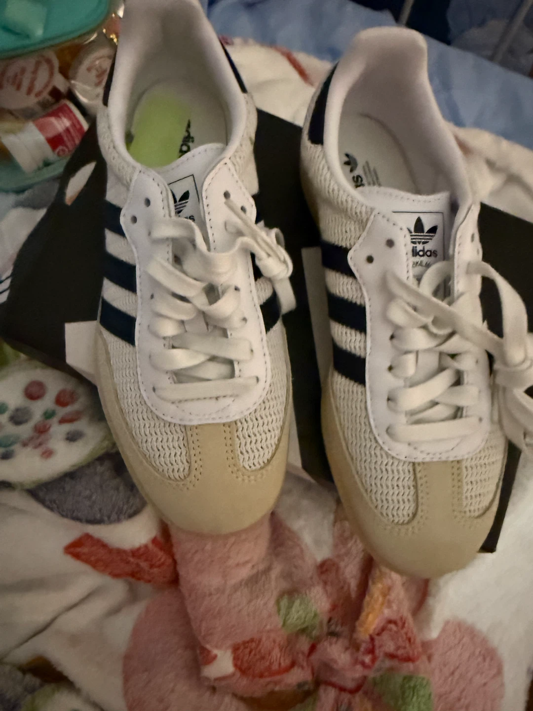 Adidas Samba OG White Navy - photo 3