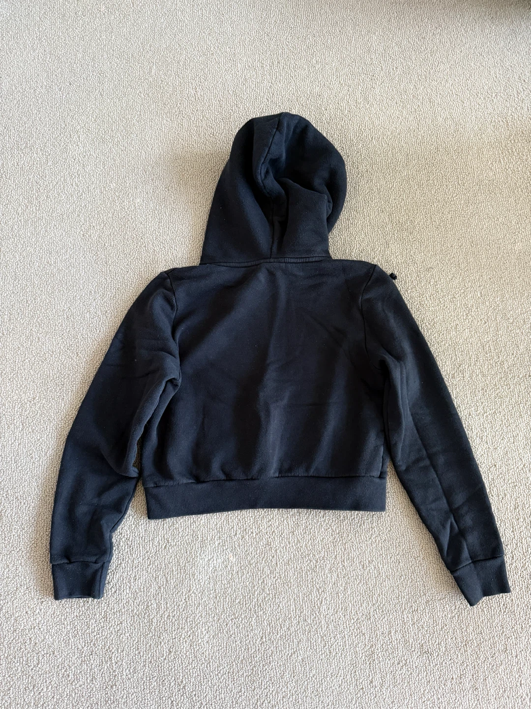 Sunday Best Black Cropped Hoodie - photo 2