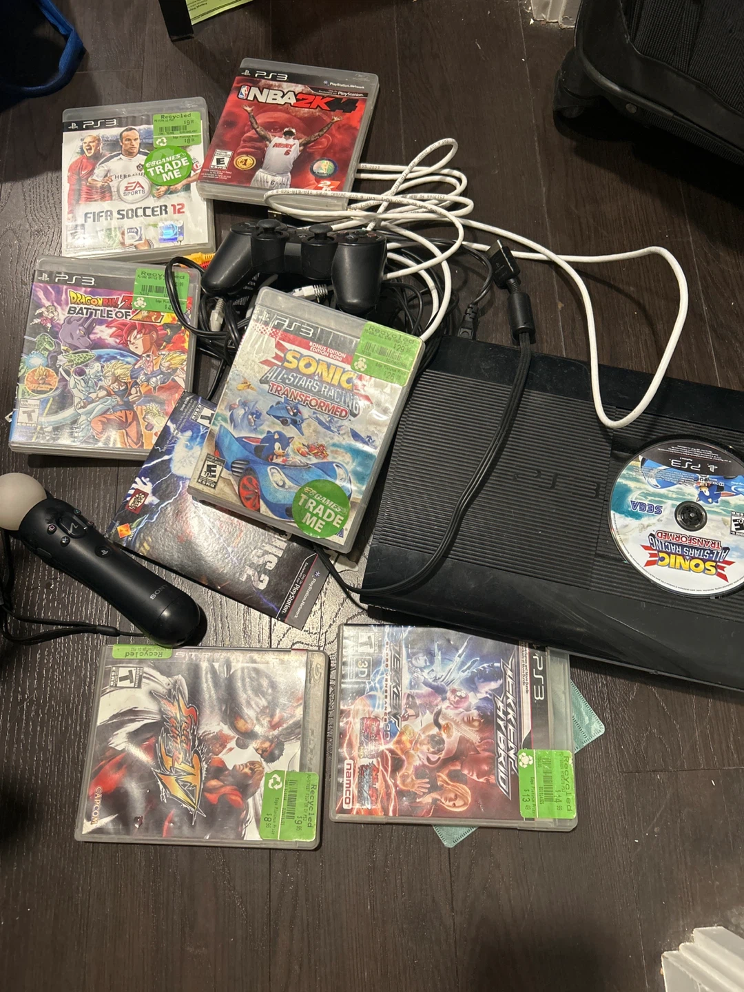 PlayStation 3 Console Bundle with Games and Controllers