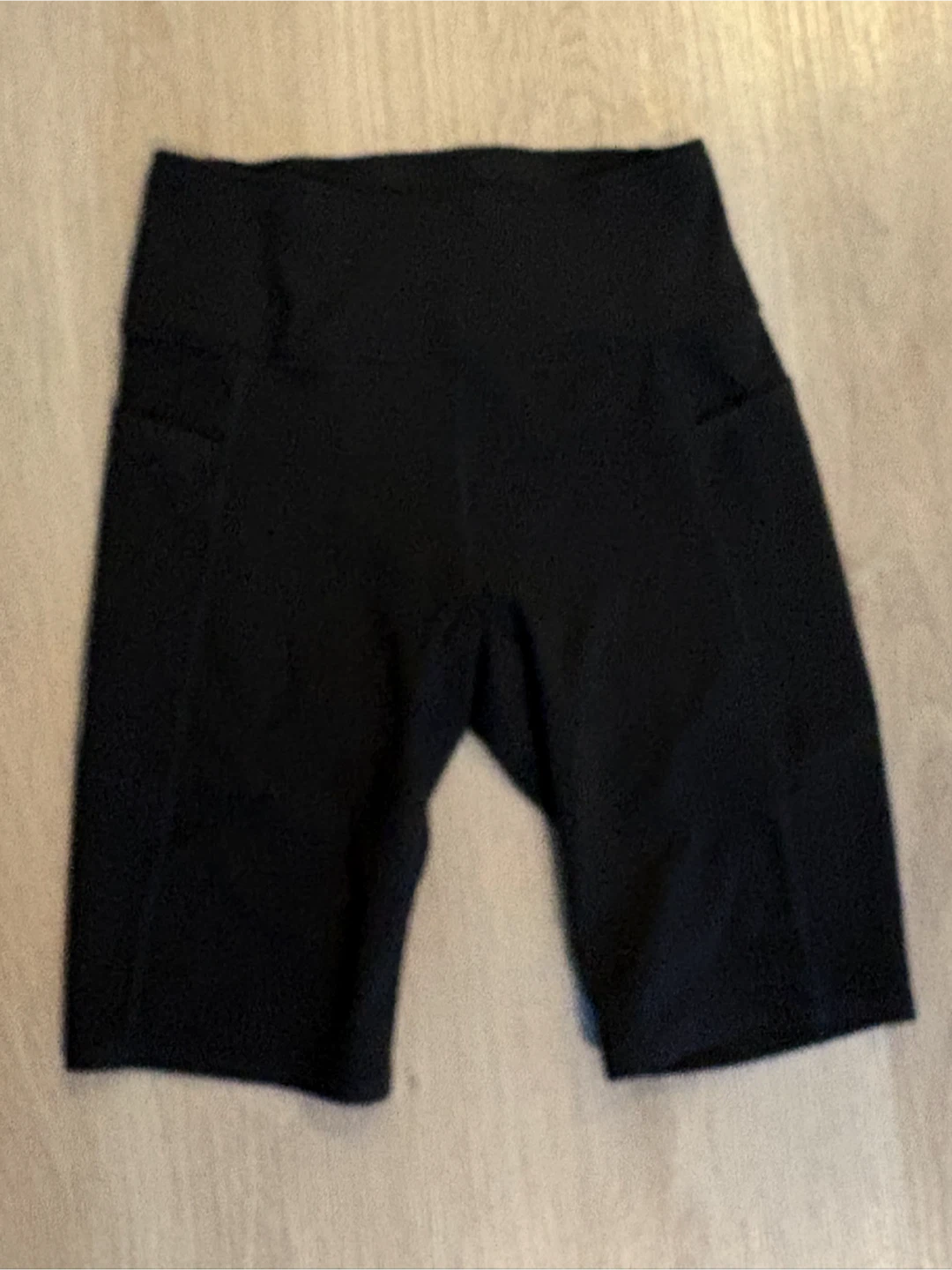 Black Athletic Biker Shorts