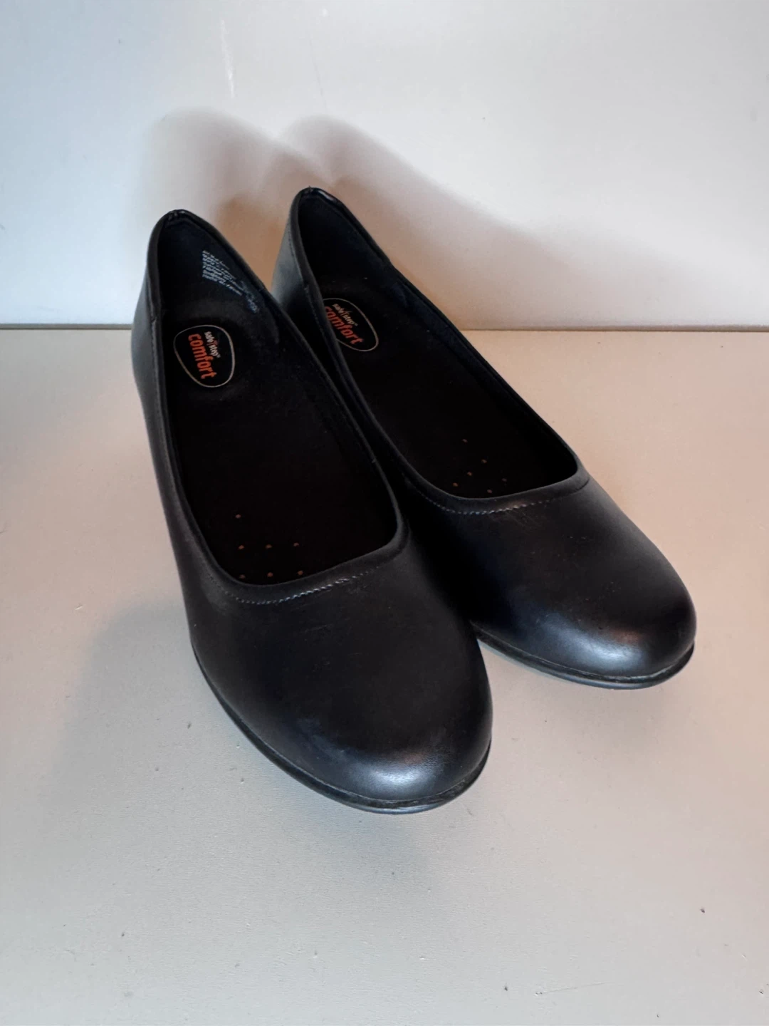 SafeTStep Black Comfort Shoes