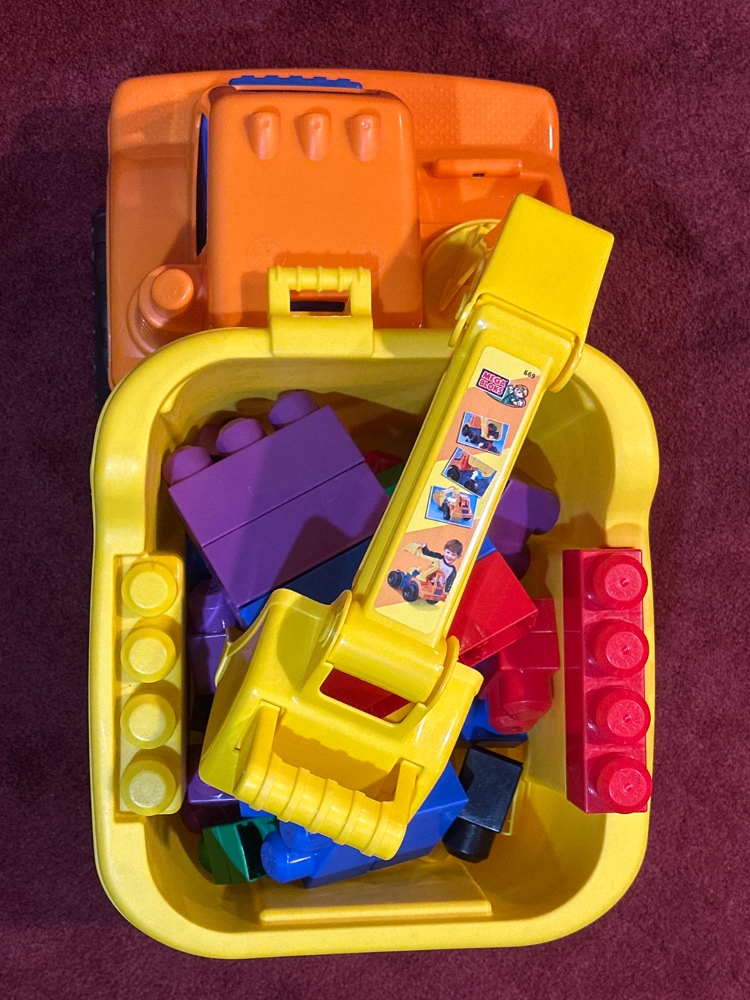 Mega Bloks CAT Construction Truck with Blocks - photo 2