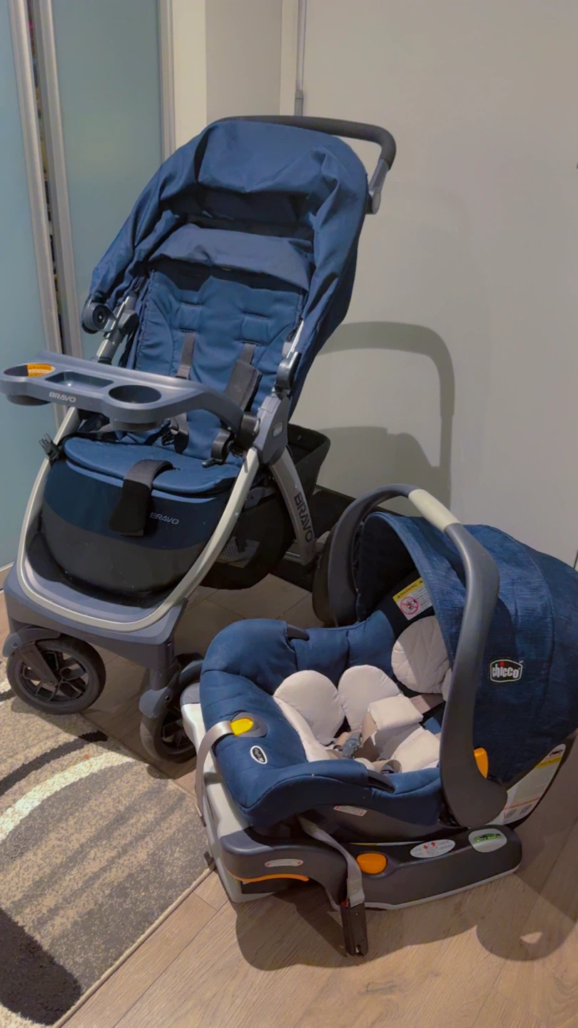 Chicco Bravo Stroller and KeyFit 30 Infant Car Seat