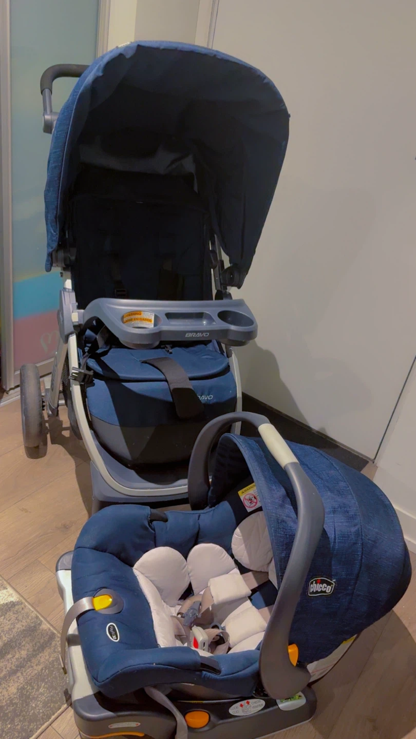 Chicco Bravo Stroller and KeyFit 30 Infant Car Seat - photo 2