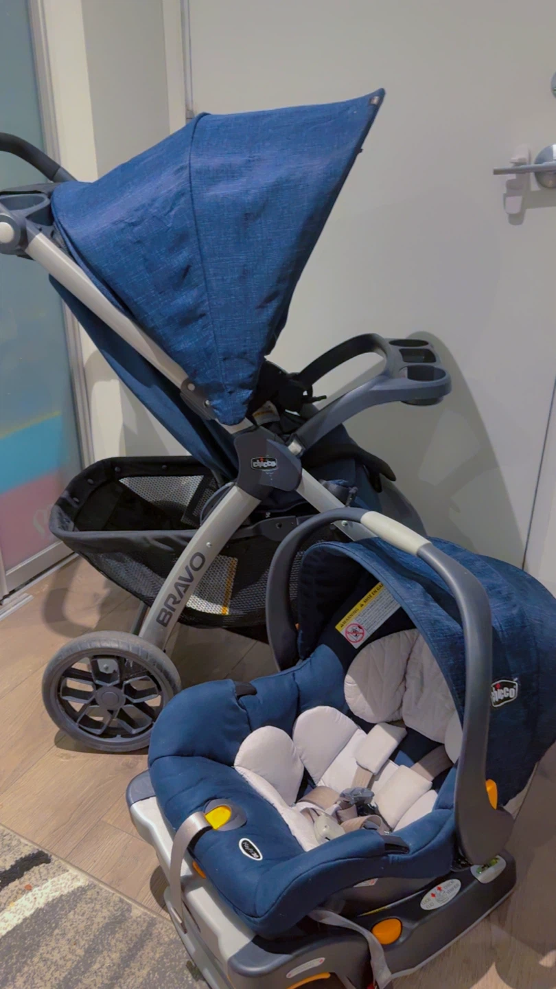 Chicco Bravo Stroller and KeyFit 30 Infant Car Seat - photo 3