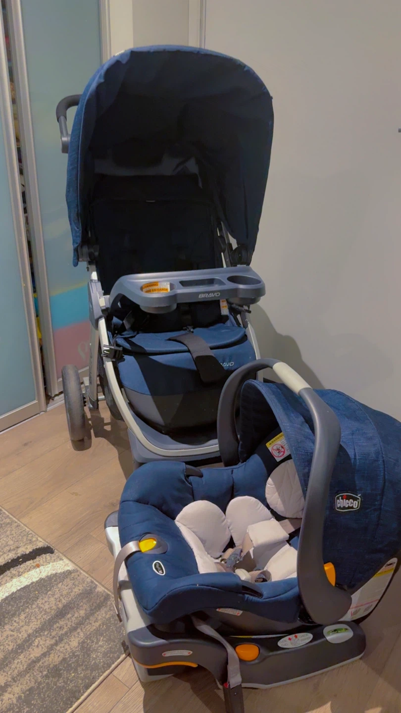 Chicco Bravo Stroller and KeyFit 30 Infant Car Seat - photo 4