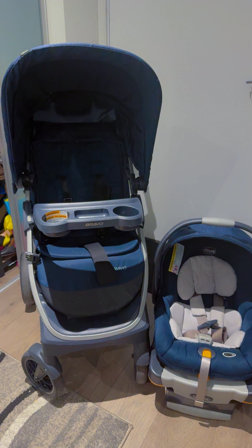 Chicco Bravo Stroller and KeyFit 30 Infant Car Seat - photo 5