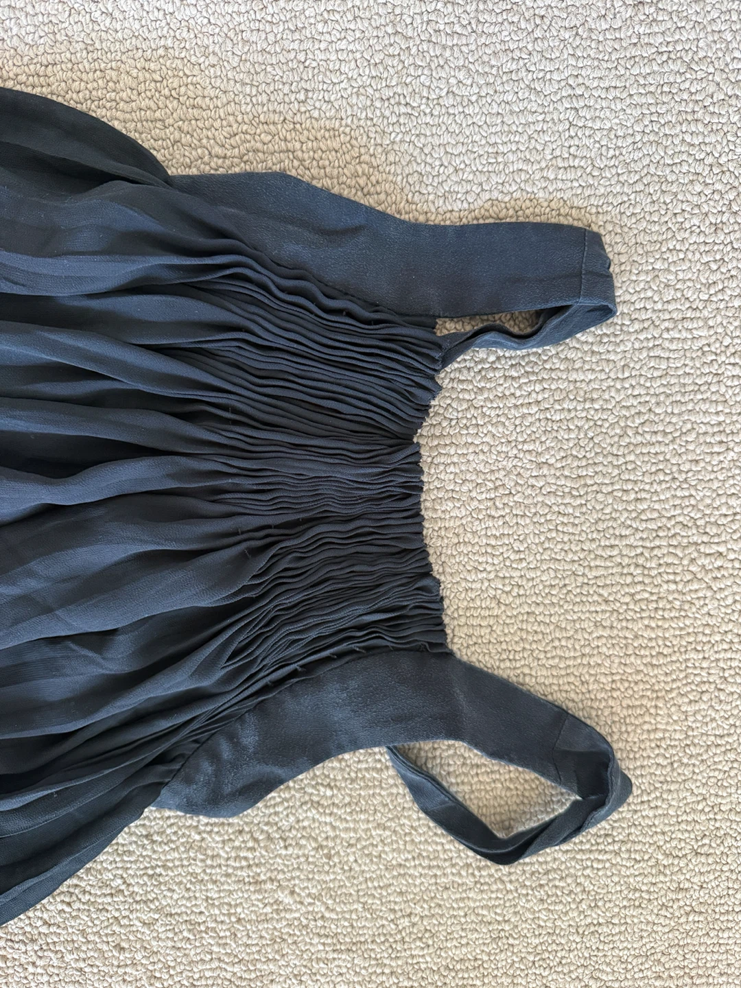 Wilfred Pleated Black Tank Top - photo 2