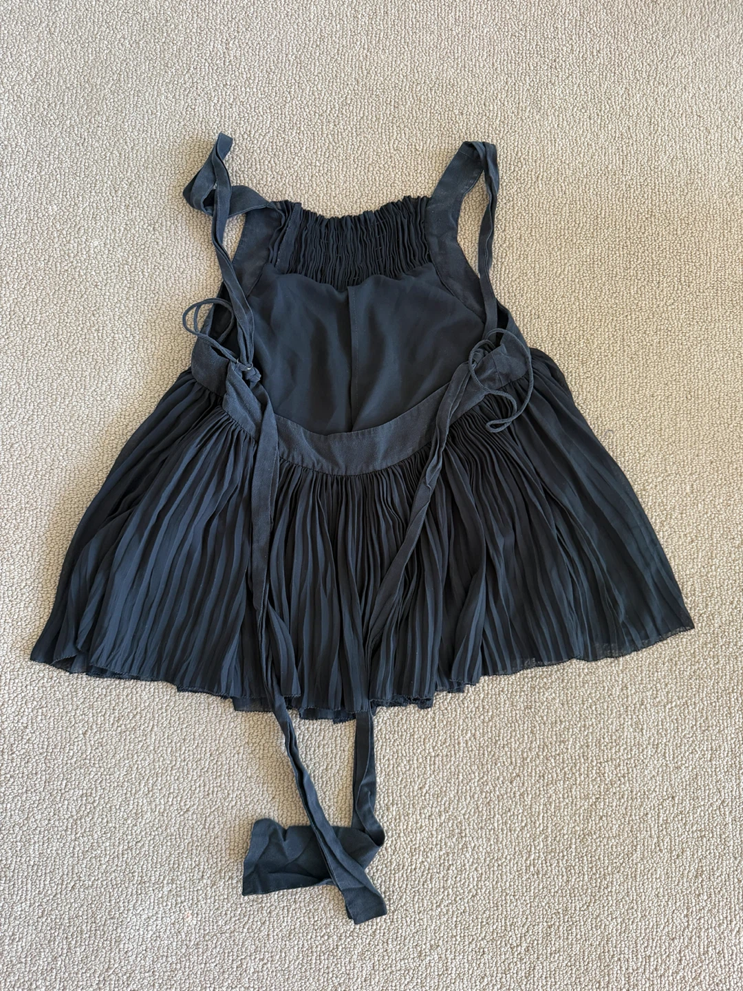 Wilfred Pleated Black Tank Top - photo 3