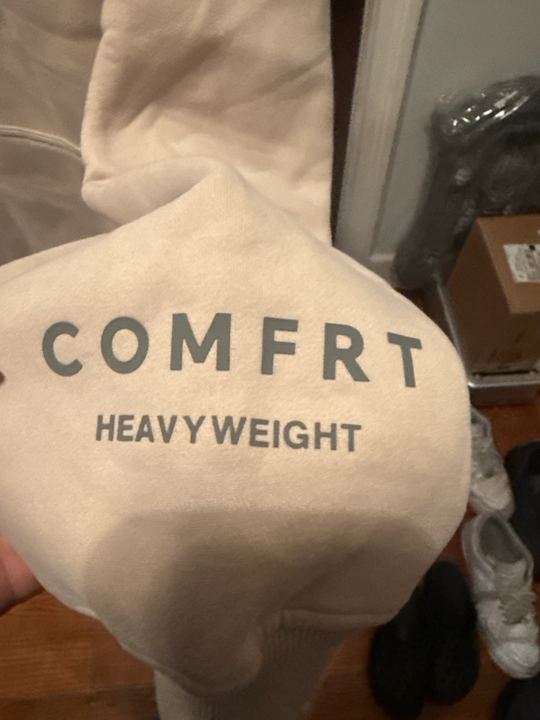 COMFRT Heavyweight Hoodie Beige - photo 3