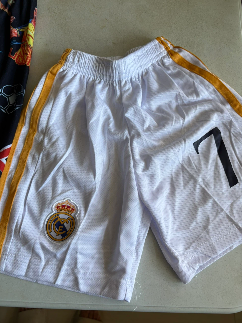 Cristiano Ronaldo and Real Madrid Shorts Set
