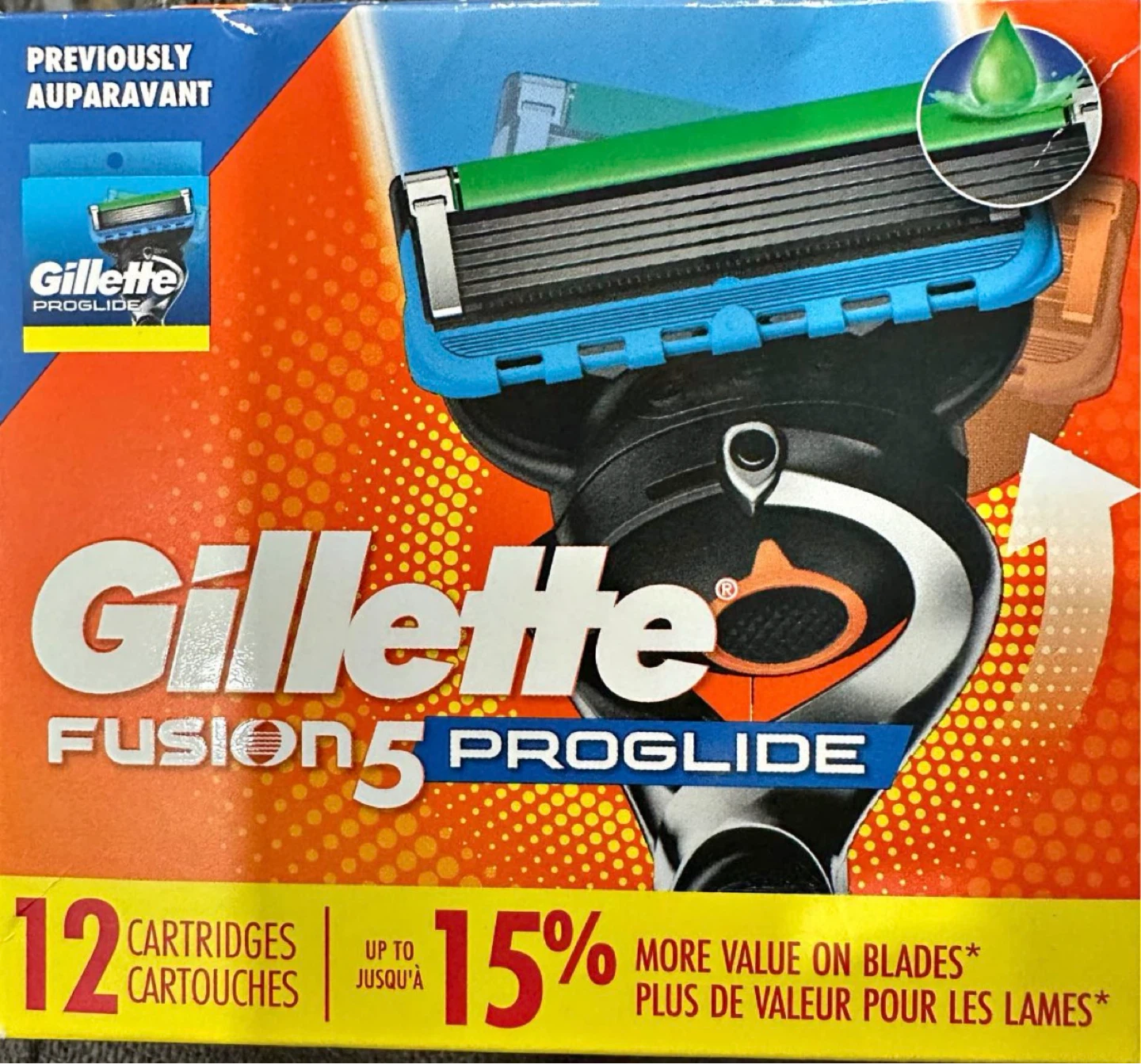 Gillette Fusion5 ProGlide 12 Cartridges