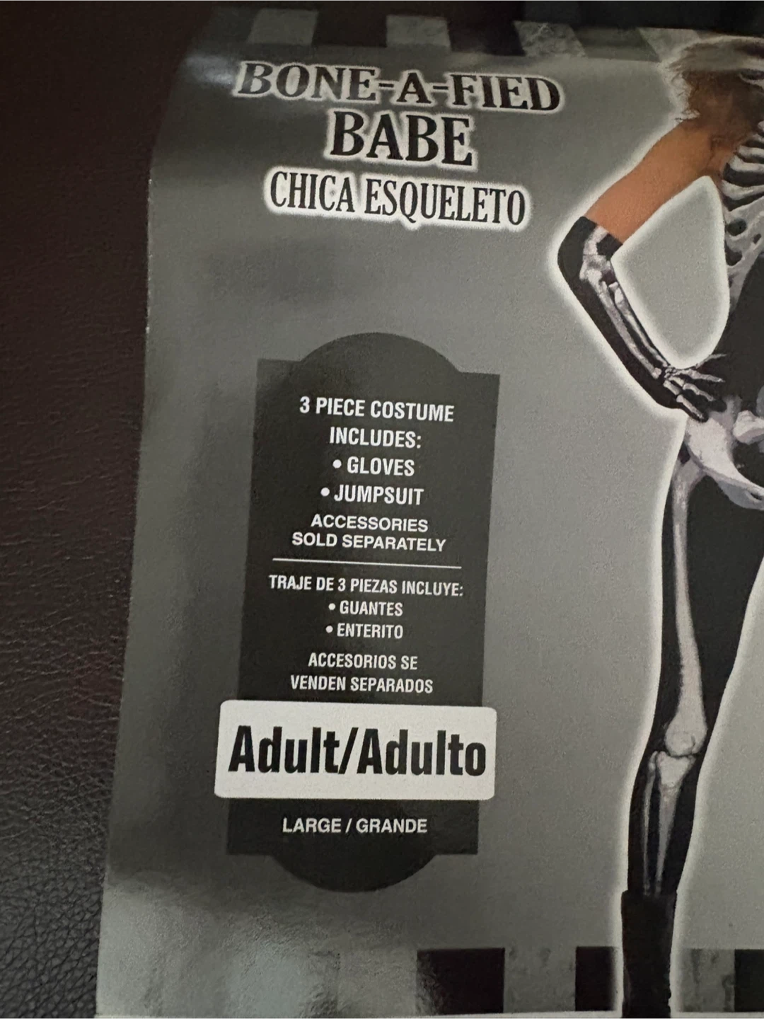 Bone-A-Fied Babe Adult Costume - Large