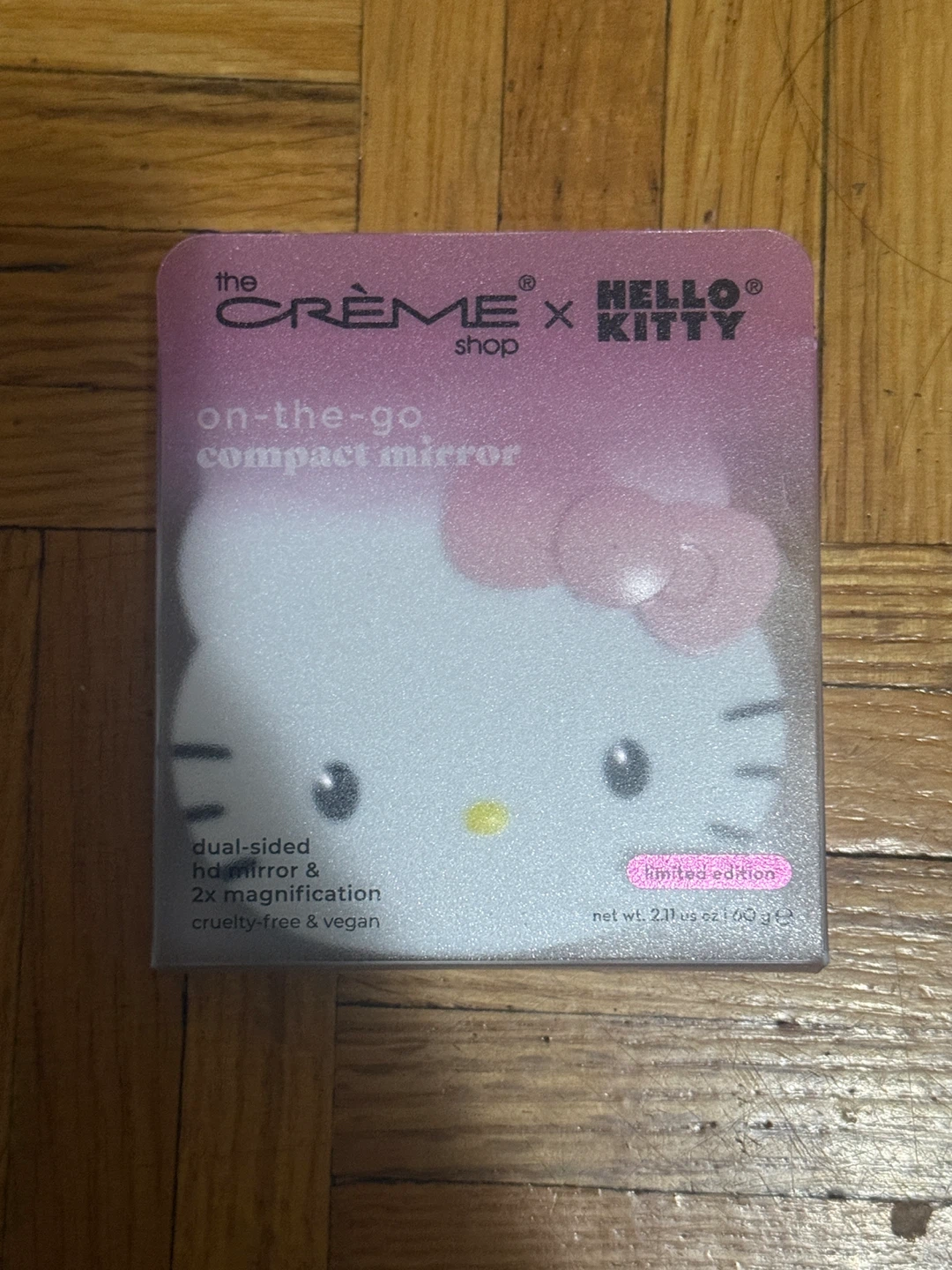 The Crème Shop x Hello Kitty On The Go Compact Mirror