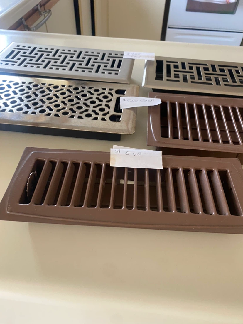 Various Floor Air Vent Registers