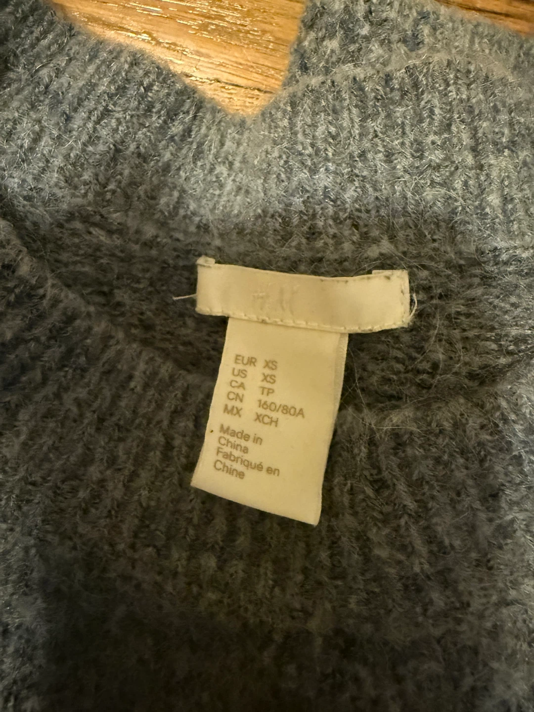 H&M blue sweater - photo 3