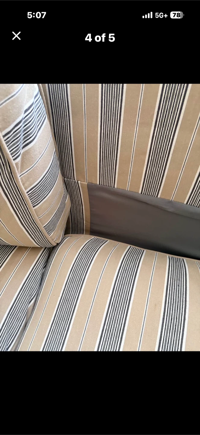 Set of 3 seat and  2 seat sofa - photo 2