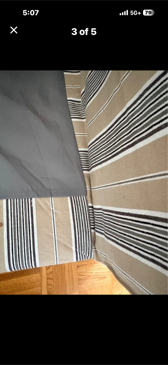 Set of 3 seat and  2 seat sofa - photo 3