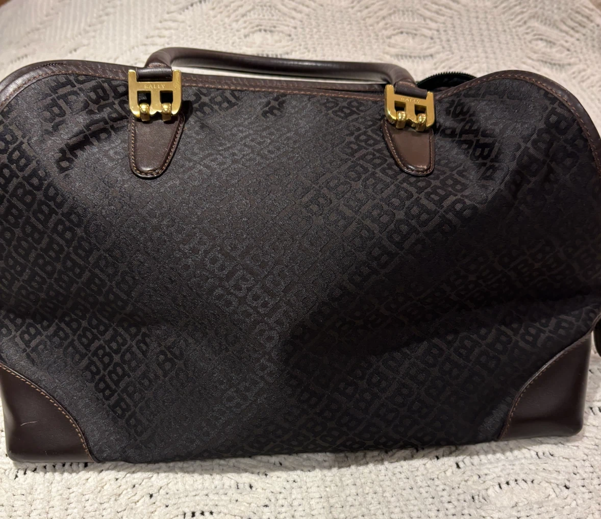 Bally Monogram Top Handle Handbag - photo 5