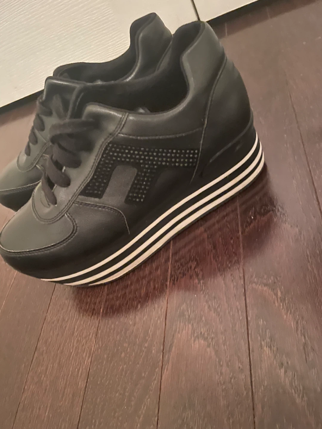Fred D Black Platform Sneakers - photo 4