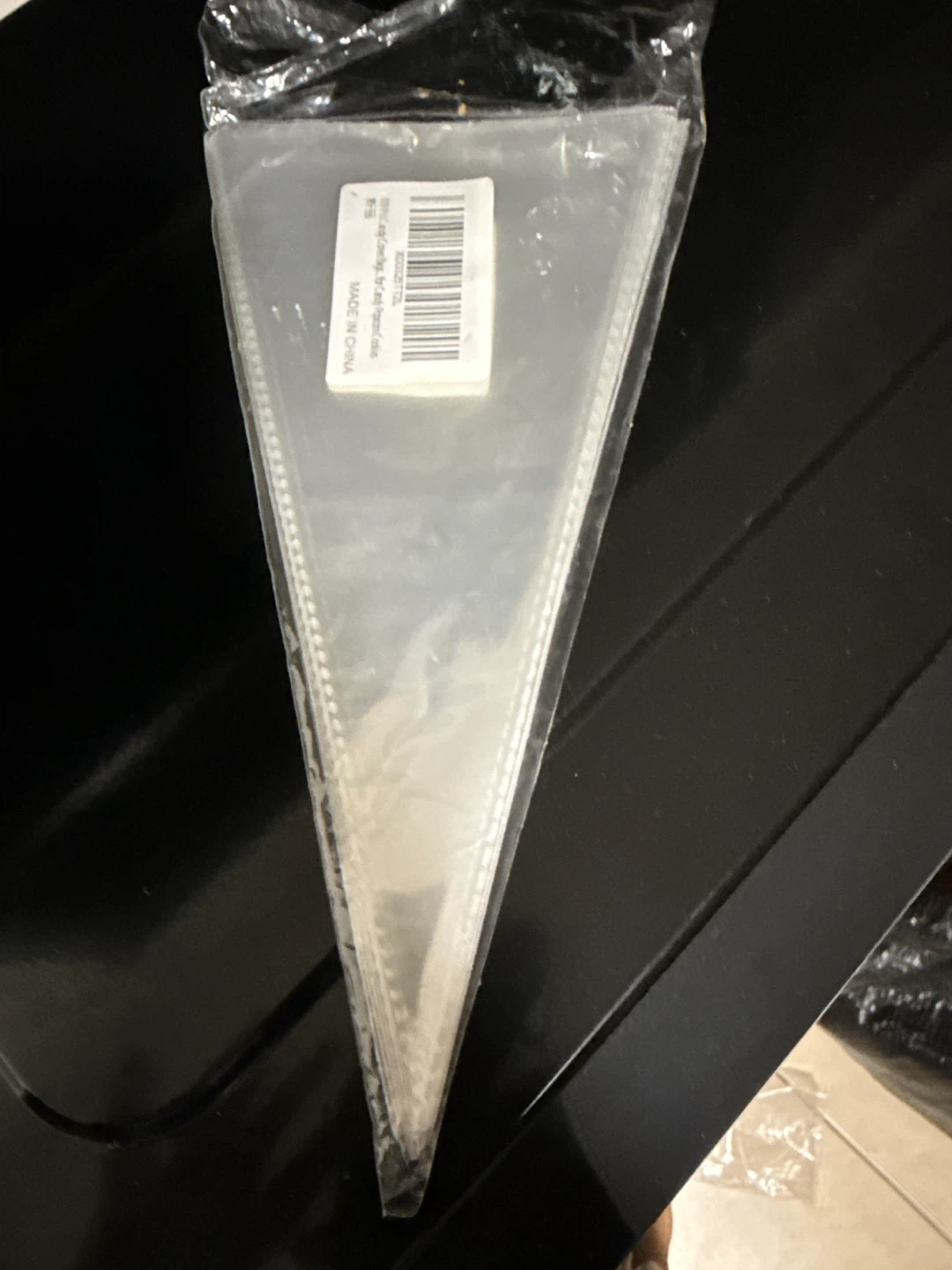 Clear Triangle Treat Bags