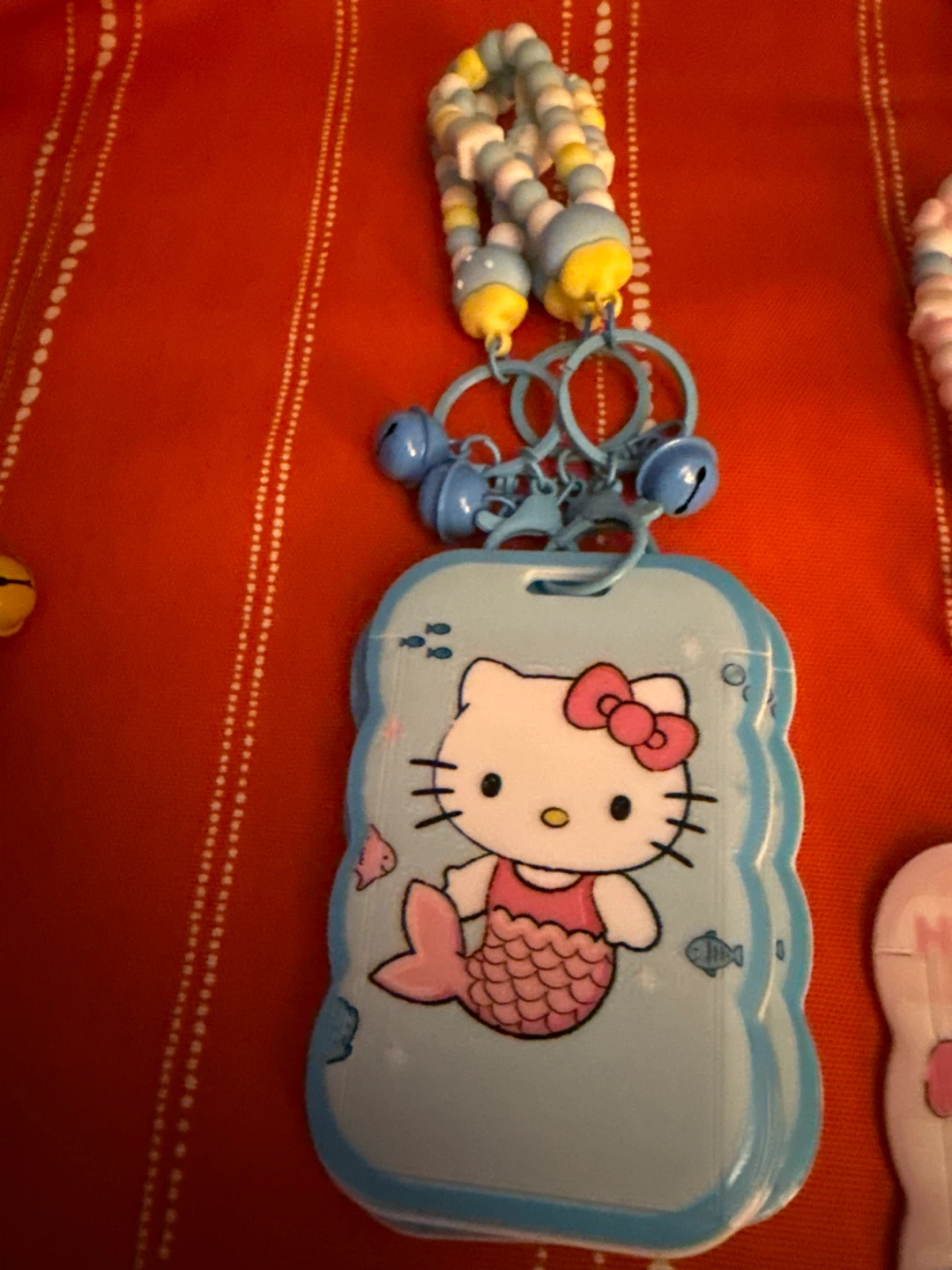 Hello Kitty ID Badge Holders with Lanyards