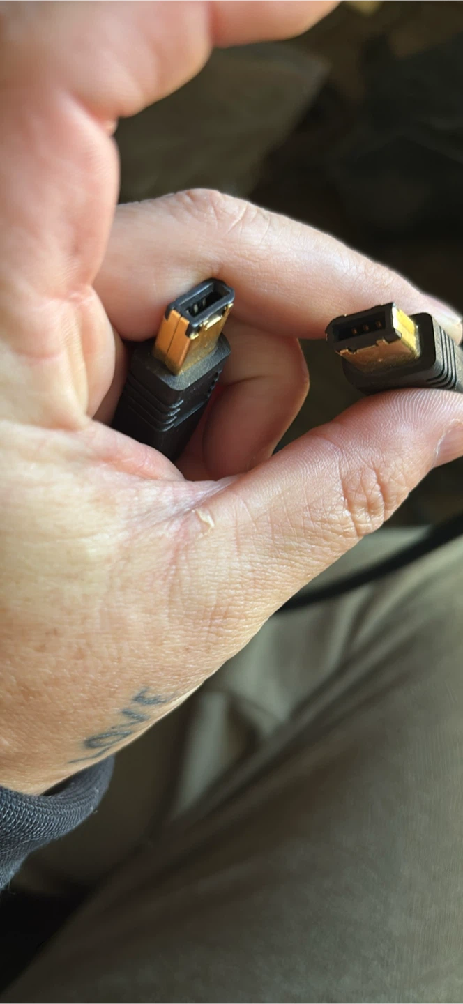 FireWire 400 (IEEE 1394a) 6-Pin to 6-Pin data cable and more