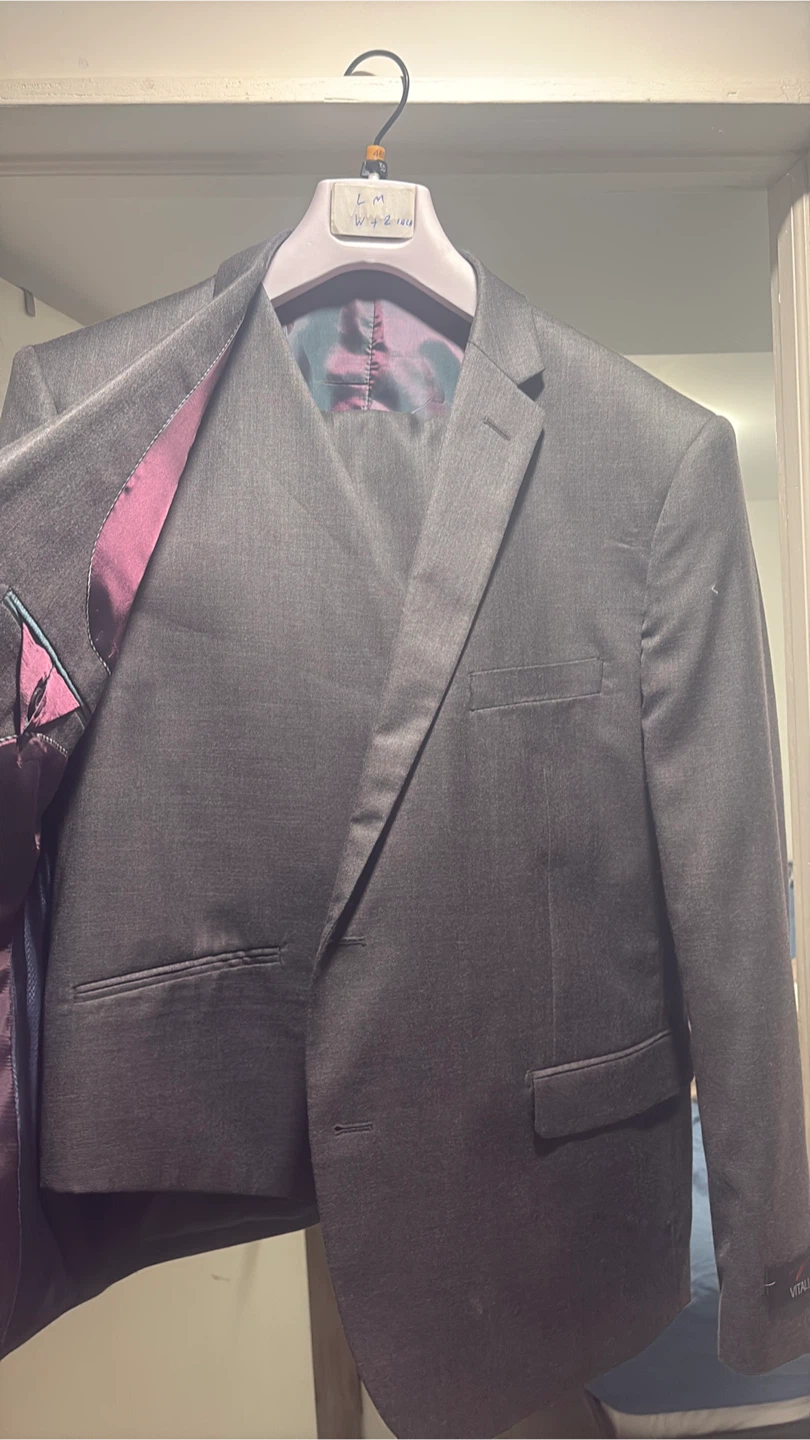 Vitali Gray Slim Fit Suit - photo 2
