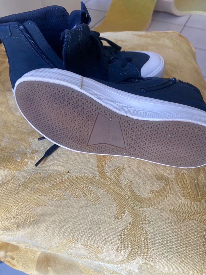 Zara Kids High-Top Sneakers Size 30/31 - photo 3