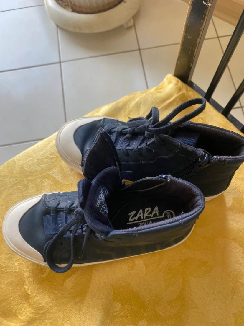 Zara Kids High-Top Sneakers Size 30/31 - photo 4